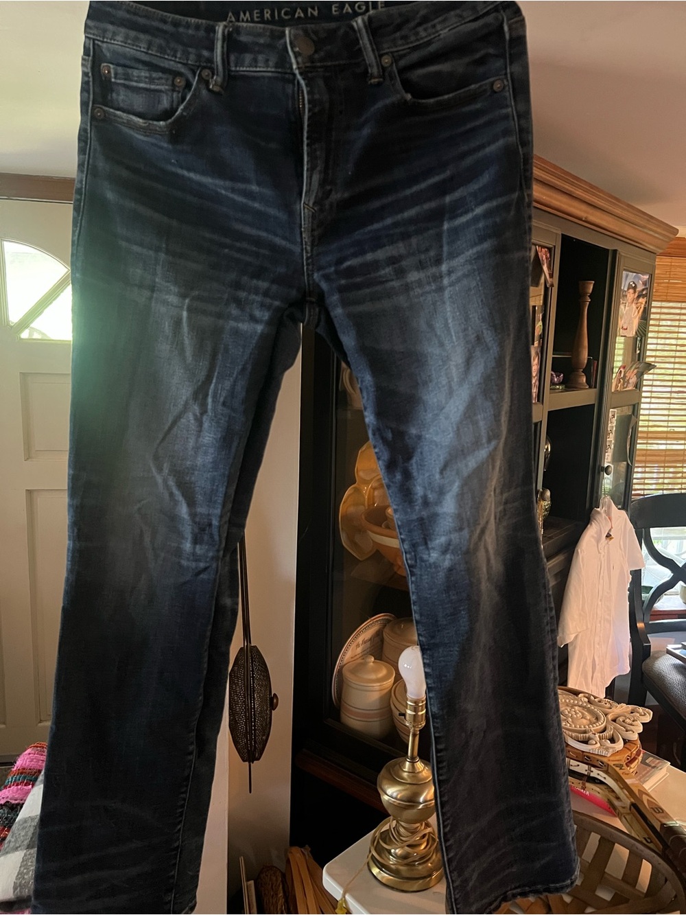 American Eagle Original Bootcut jeans Men's 32x32 Blue Airflex Denim